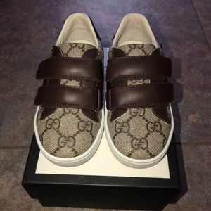 Toddler Boy Gucci Sneakers, Size EU 24/US 8